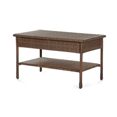 Depriest Wicker Coffee Table by Highland Dunes