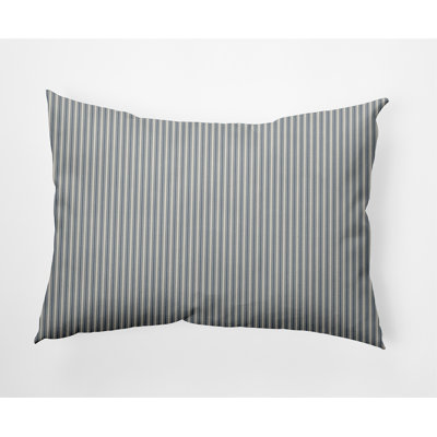 Striped Reversible Throw Pillow