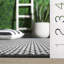 Tapis d'intérieur / extérieur à motif géométrique Terrace 804-108597343