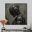 Art mural gris Robot majestueux - Robots-611811360-708778863