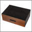 Commode 6 tiroirs avec grands tiroirs en tissu, noyer