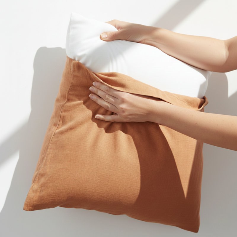 White Square Throw Pillow Insert Pillow Insert, Square 45cm