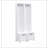 Elegant Free Standing Hall Tree Set of 2, Multifunctional 3-IN-1 Entryway Coat Rack with  Retro Handles, Seating Bench with Storage Drawers for Hallway, Living Room, , 31.4"W*70.8"H-1815946823