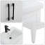Meuble-lavabo simple 24 po avec plateau en céramique Chambery-95759525-94426581-119156864