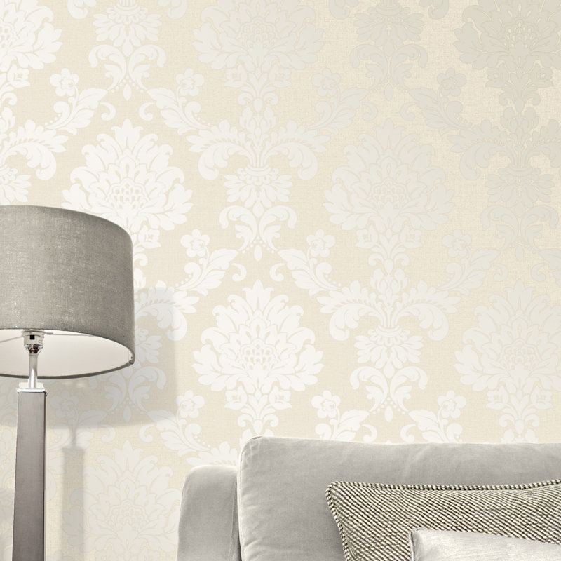 10m x 53cm Semi-Gloss Wallpaper Roll, Gold