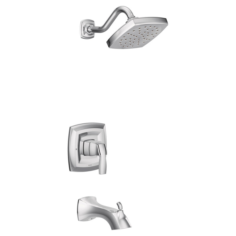 Voss M-CORE 3-Series 1-Handle Tub And Shower Trim Kit, Valve Required, Chrome