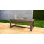 Table basse carrée en bois de cèdre
