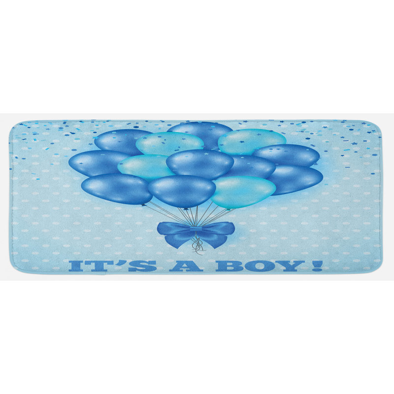 Modern & Contemporary Solid Colour Polyester Kitchen Mat
