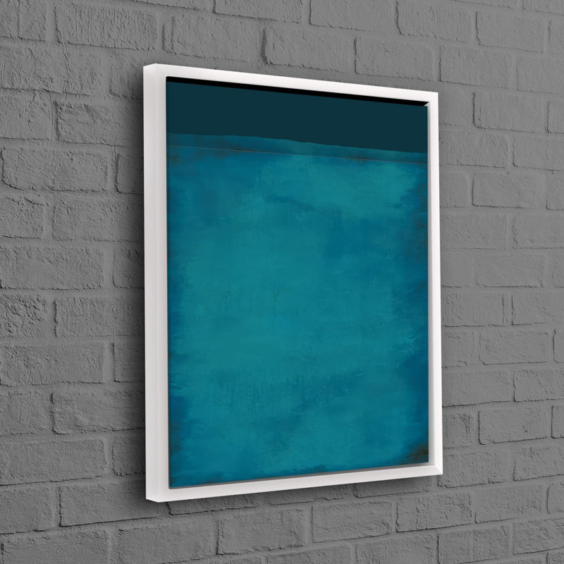 Minimalist Mark Rothko Inspired 3D Canvas Poster Perfect as a Modern Wall Hanging or Personalized Gift, 20cm H x 30 cm W