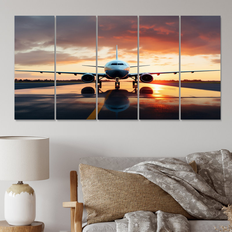 Transportation Wall Decor on Metal