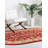 Bhatari Oriental Burgundy Area Rug-736393373-732358110