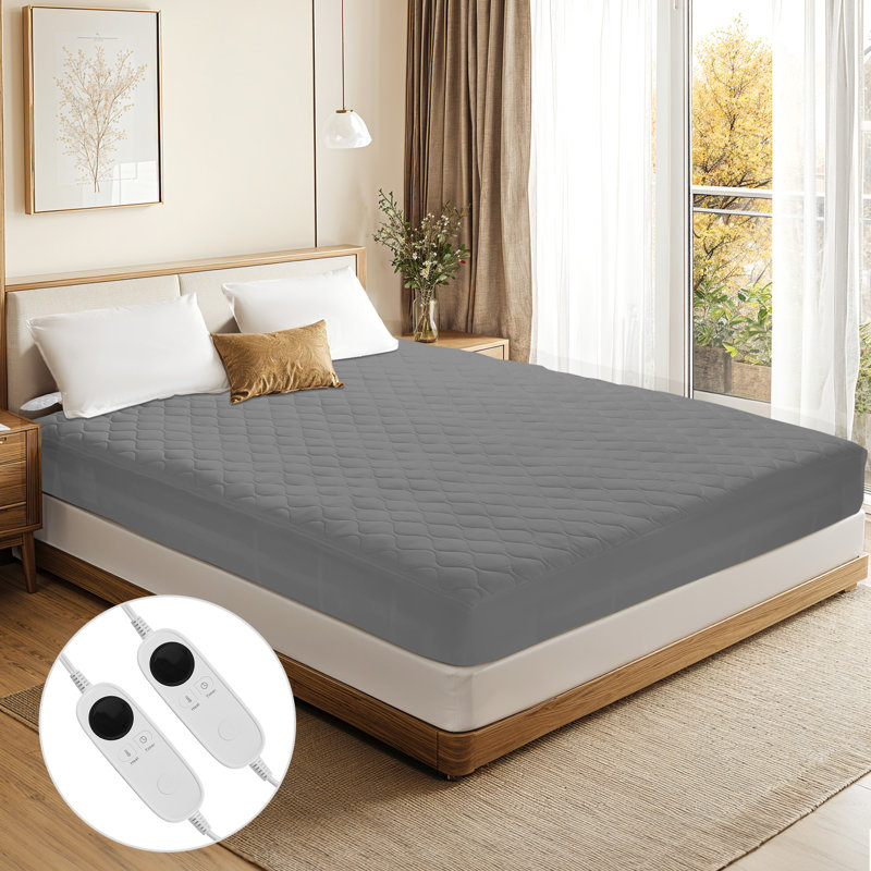 Matelas chauffant Aladino, Grand, Gris