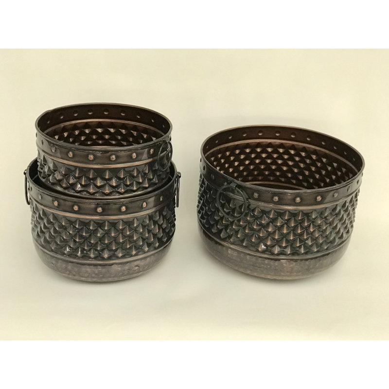 Eliora Handmade Metal Pot Planter