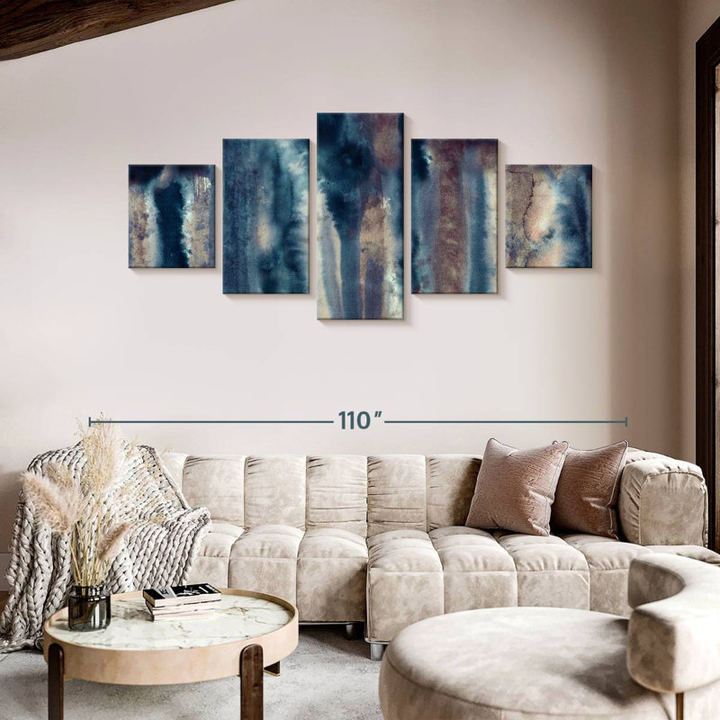 Abstract Batik, 42" H x 92" W