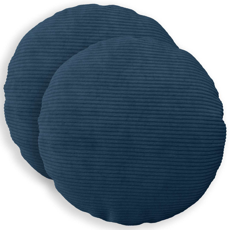 Anthracite Cushion Cover, Square 30cm, Navy Blue