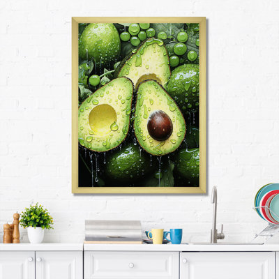 Fruit Lush Avocado Pointillism " Fruit Lush Avocado Pointillism "
