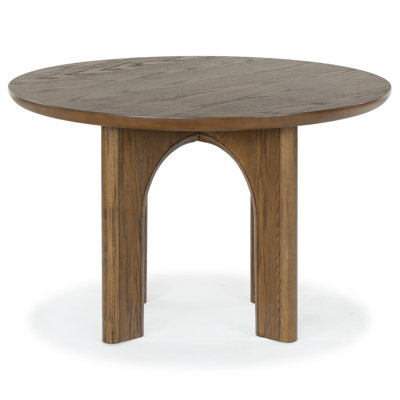 Table de salle à manger ronde en bois