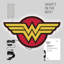 Enseigne lumineuse 24,8 po Wonder Woman