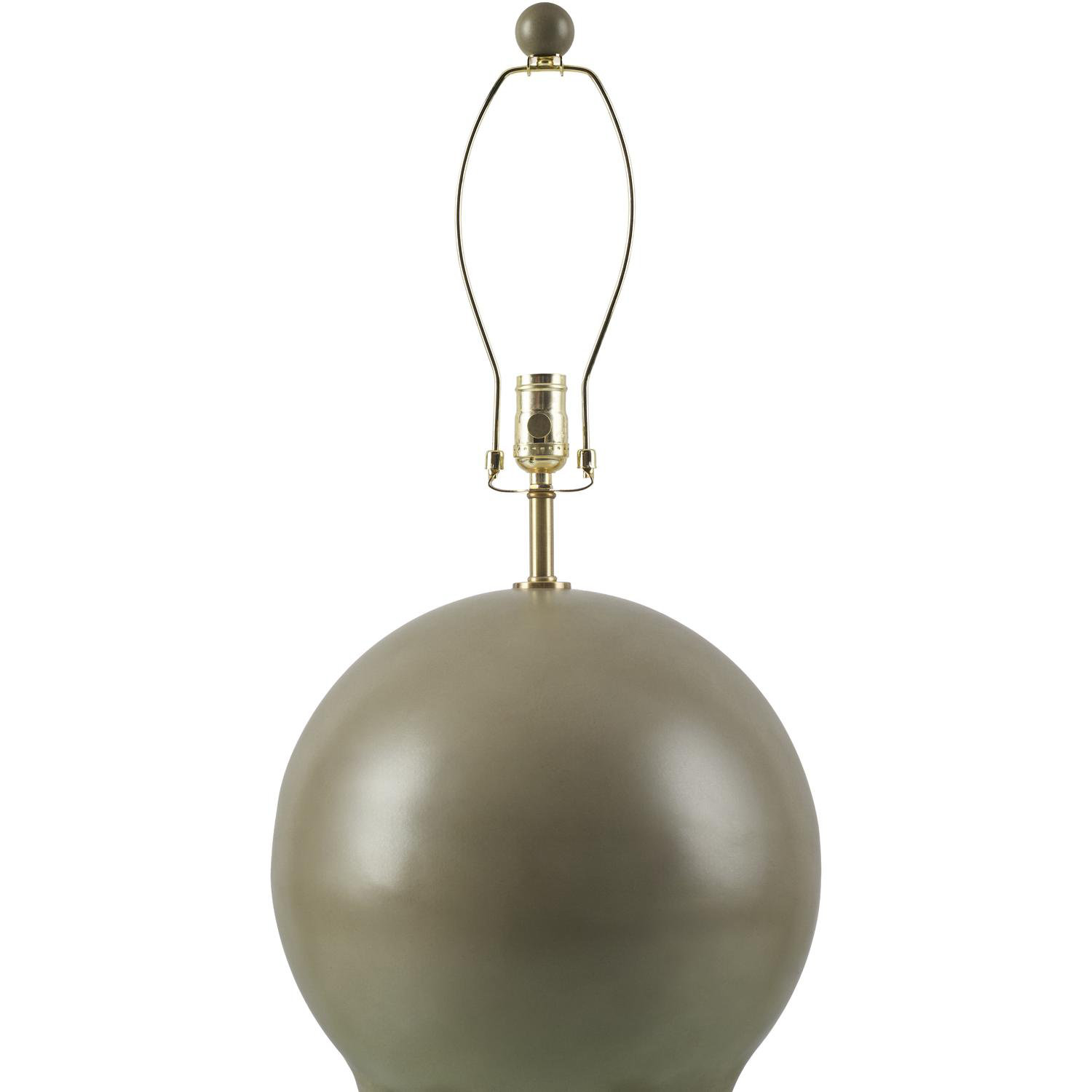 Chakera Table Lamp, Gray