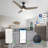 3 - Blade LED Smart Ceiling Fan with Light-91062341-101830622