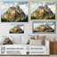 «French Castle Mountain Views - Châteaux», art mural-407740277-407740276
