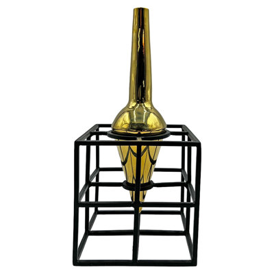 Kyelee Handmade Brass Table Vase
