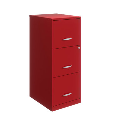 Brycen 14.25'' Wide 3 -Drawer Steel File Cabinet