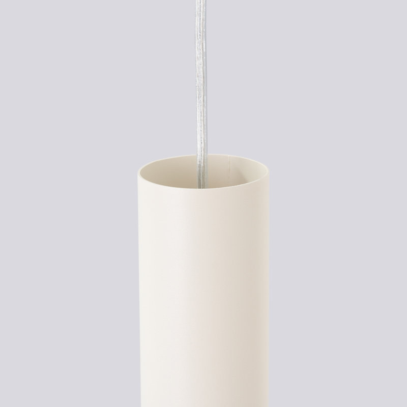 Bergmundur 1 - Light Stainless Steel Pendant, Beige