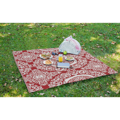 Abbey-Leigh Toile Indoor / Outdoor Rug