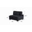 Chaise d'appoint rembourrée de style moderne, chaise sans accoudoirs à structure en bois-738420362