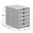 File Cabinet Shelf Organizing Box Settrays 5 Drawers Closed-1592634344