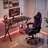 Gaming Desk & Chair Combo Set, Carbon Fiber Computer Table with Adjustable Ergonomic Chair for Home Office-1763238565