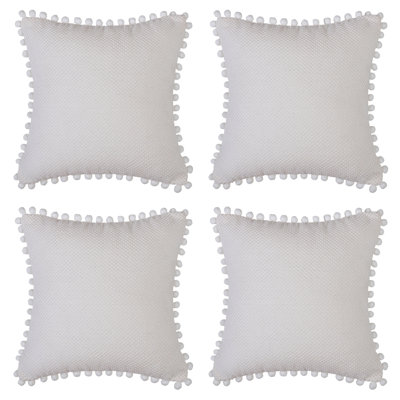  Coussin Pom-Poms