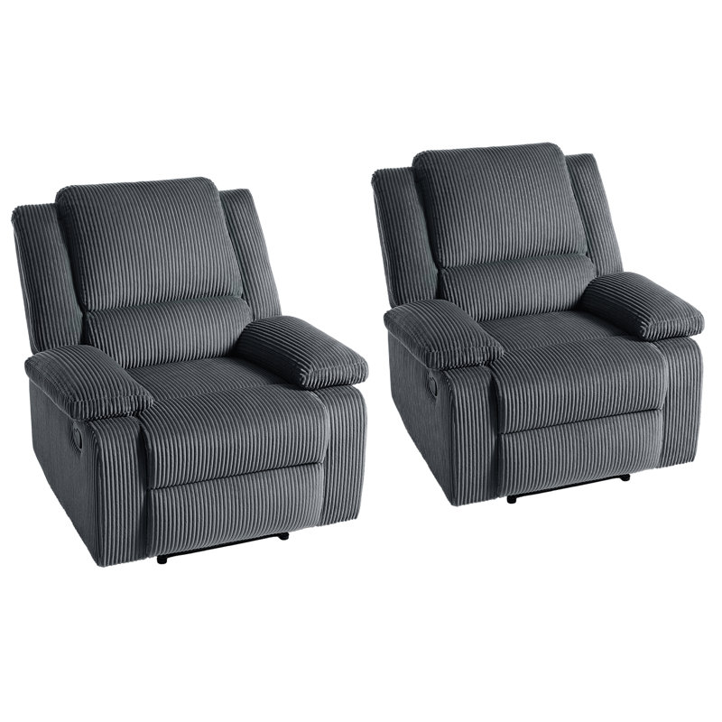 Ameiah Recliner, Dark Grey