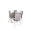 Jayesh 6 - Person Patio Dining Set with Extendable Rectangular Table-1474623068-1474623069