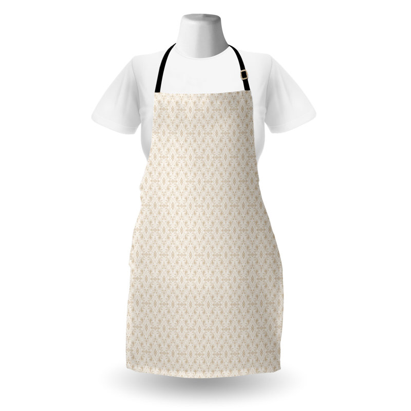 Damask Bib Apron