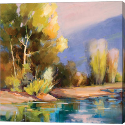 Bankside by Candy Rideout - Wrapped Canvas Print