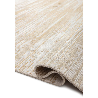 Hoglund Abstract Hand Loom Indoor / Outdoor Area Rug
