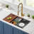 32 X 18 Inch Undermount Workstation Sink