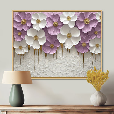 Iftach Widlflowers, fleurs de lavande crémeuses à l'état sauvage - Art mural fleurs sauvages