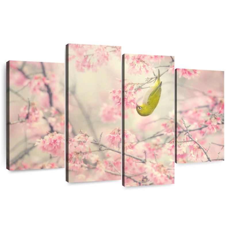 Cherry-Blossom Colour I, H 54 po x l 84 po