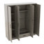 Armoire 4 portes avec 1 tiroir