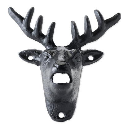 Wall Mounted Deer Bottle Opener