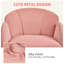 Desk Chair With Petal-shaped Backrest-355871366