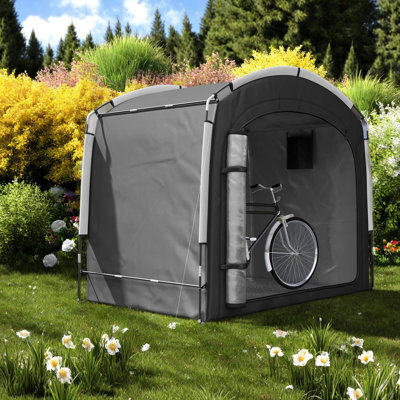 Portable Sheds Bike Storage Tent, 210D Oxford, Spacious Outdoor Cover