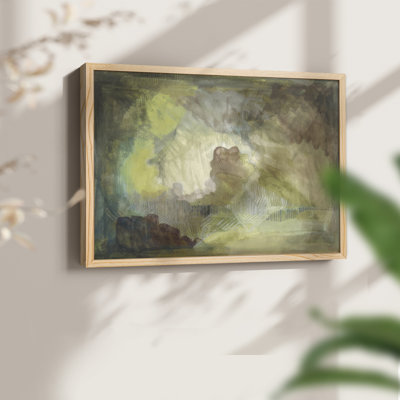 Summer Storm -Framed Print - Restickable