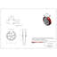 Ensemble de roulettes de rechange Service Caster Brand pour ensemble de roulettes Magliner 86152
