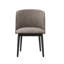 Abrey Upholstered Armchair with Wooden Base-1080008812-1080008800
