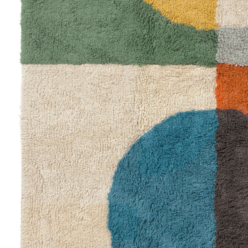Lentille lavable illusion pour tapis, Rectangle 2 pi 11 po x 4 pi 3 po