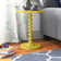 Anguilla Transitional Dia Round Pedestal End Table